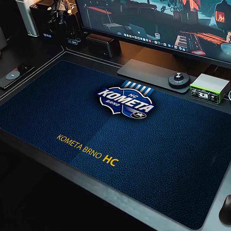 HC Kometa Brno Mouse Pad Large Gaming Table Cushion Non-slip Laptop Tablet Big Mousepad XXL Mat Mini PC Playmat With Lock edge_xia