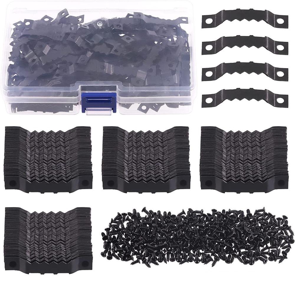 With Screw Saw Tooth Hooks Multi Functional Picture Hanging Sawtooth Picture Frame Hanger  Home