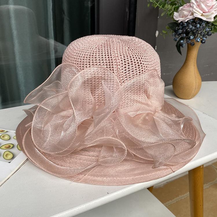 Шляпка-клош Lady's Church Derby Dress Cloche - Цветочная шляпа для вечеринки и свадьбы с дизайном Fascinator для женщин