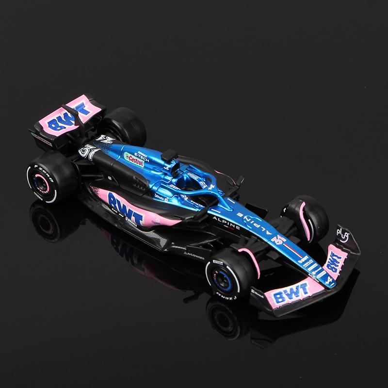 ABAC1 Bburago 1:43 2023 Модель F1 RB19 W14 SF23 C43 A523 AMR23 Гоночный Сплав Автомобиль Игрушка Red Bull Mercedes Alfa Romeo Apline