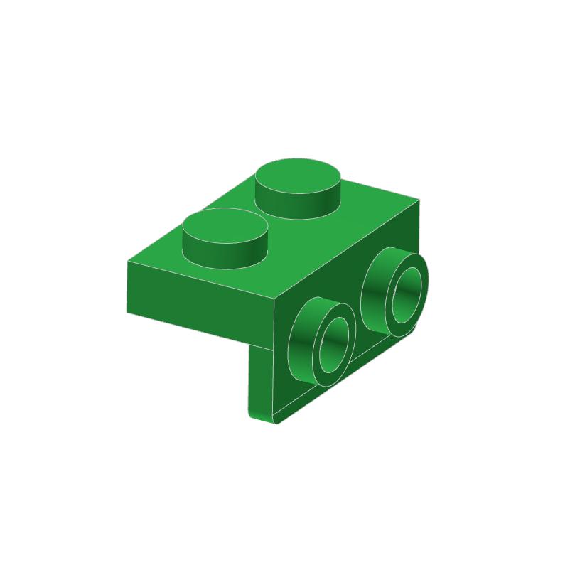 50 шт. 99781 Кронштейн 1x2 - 1x2 Кирпичи Коллекции Оптовые Модульные GBC Игрушки Для Технического Набора MOC Строительные Блоки Совместимые