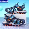 Children's Anti-Slip Summer Sandals for Boys Outdoor Anti-Collision Casual Walking Shoe Breathable Kids Beach Sandals Size 28-39