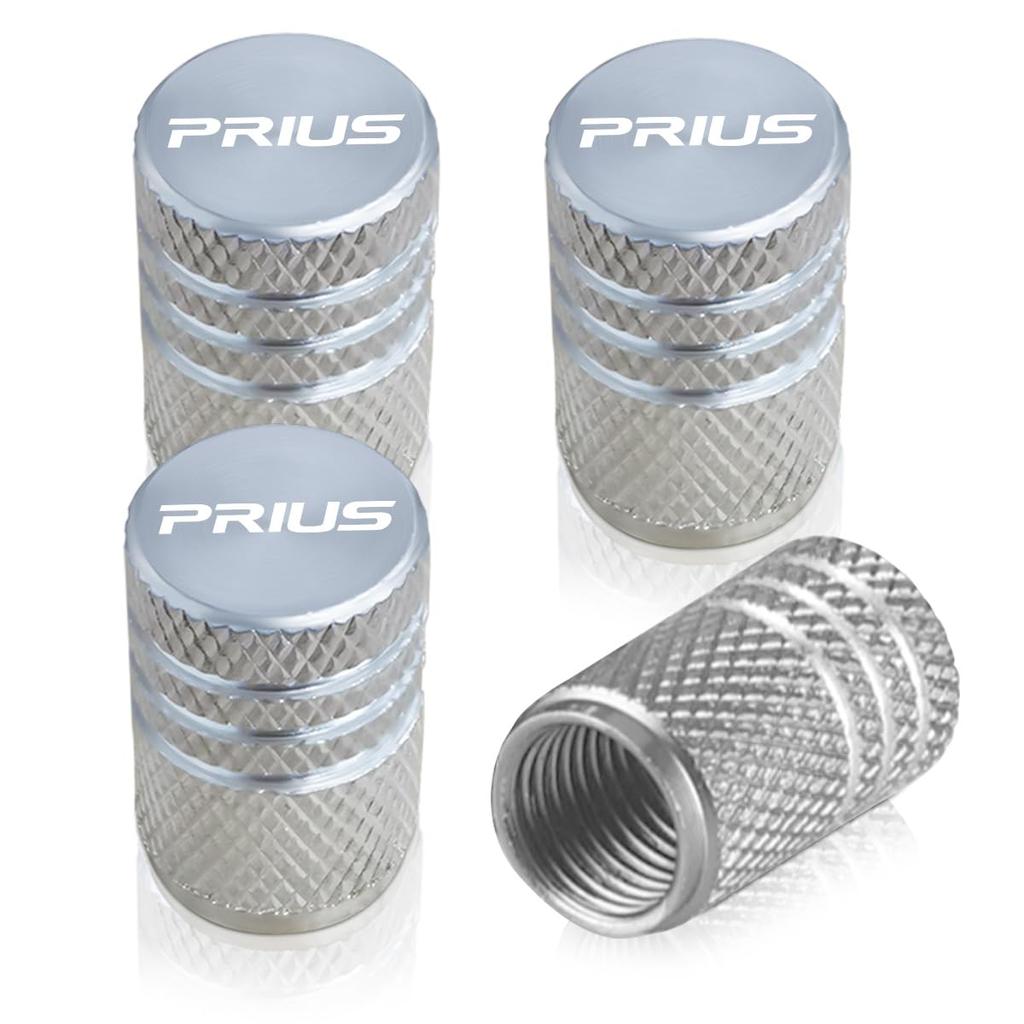 Haoshilianfa Совместимые колпачки воздушных клапанов шин Toyota Prius Алюминиевые детали для тюнинга автомобиля Prius