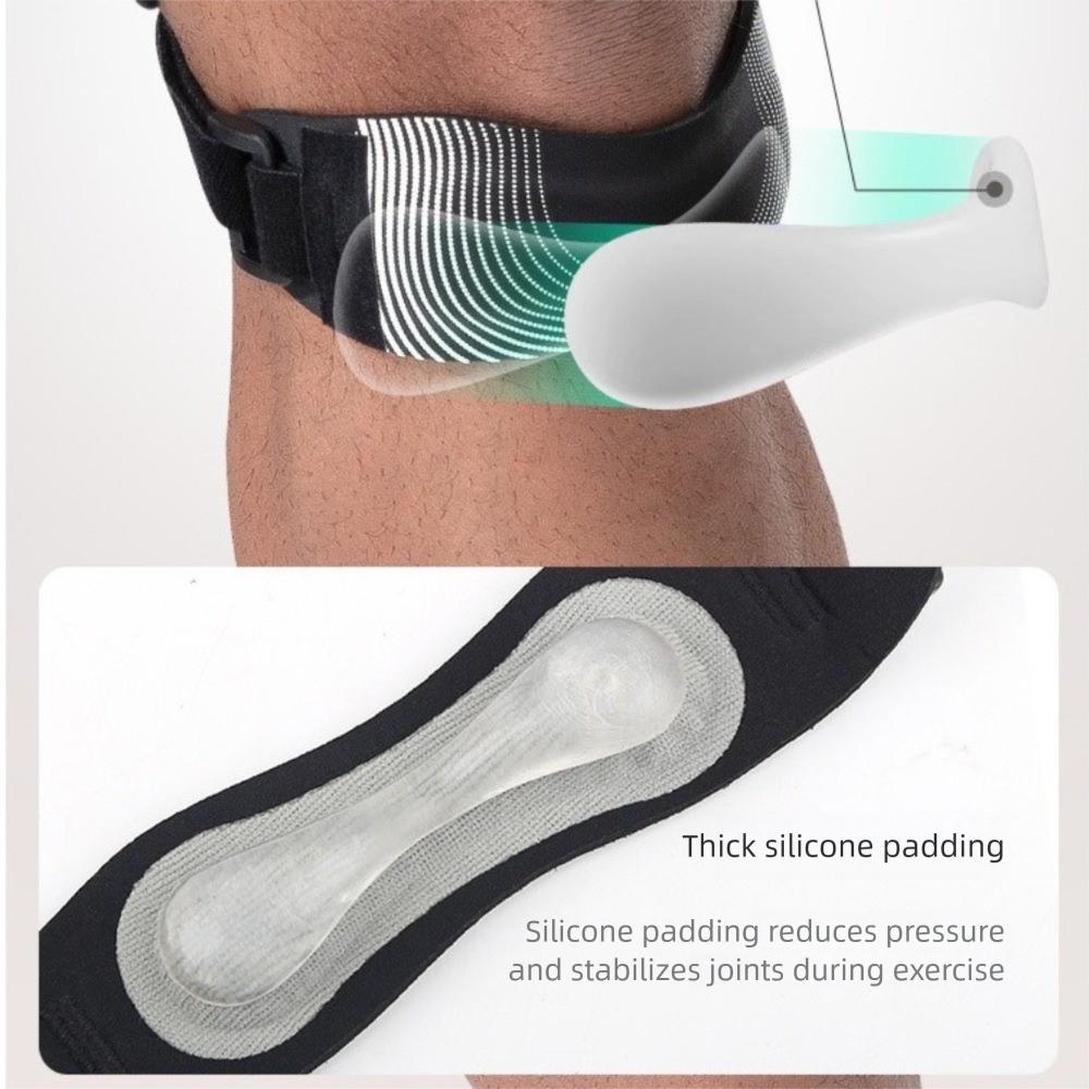Adjustable Tendon Support Strap Pressurized Knee Wrap Sleeve Patella Knee Brace  Pro Meniscus Tear