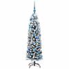 Artificial Christmas Tree with 150 LEDs and Stand Green 150 cm