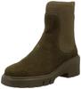 Chelsea Ribbed Knit Short Khaki [Unisa] Boots, Boots,