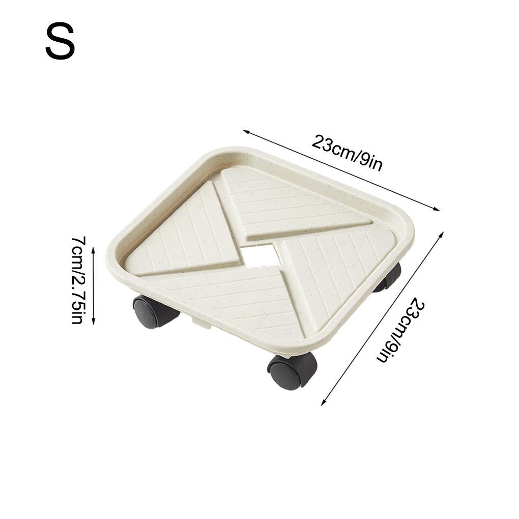 Квадратный цветочный горшок, поддон, подставка для кашпо, для дома и улицы, для балкона, цветочный горшок, бонсай, поддон для сбора воды, садовые принадлежности