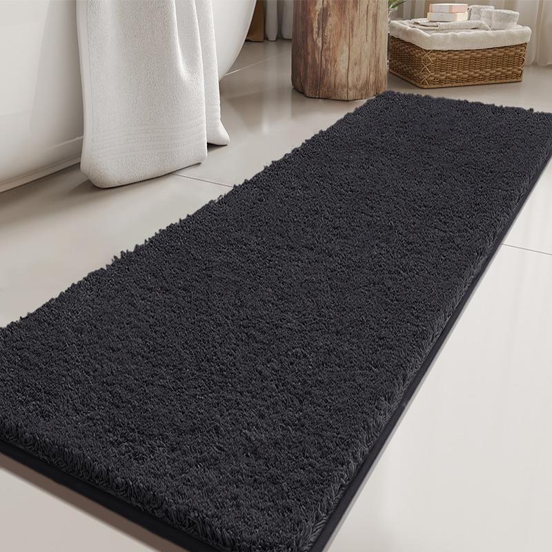 Утолщенный супер впитывающий супер нескользящий коврик для ванной комнаты ковер нескользящий прочный коврик для унитаза входная дверь коврик украшение дома