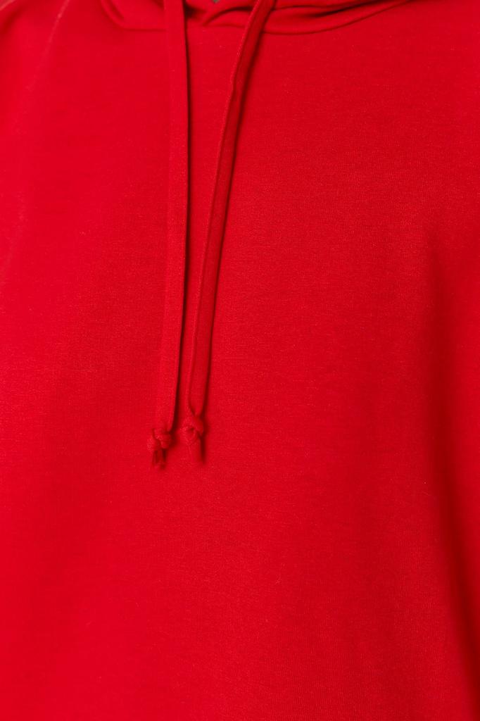 Женская модная стильная толстовка черная, стандартная, стандартная посадка, базовая тонкая вязаная толстовка с капюшоном