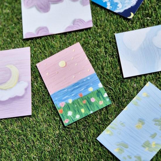 Папка для фотографий, масляная живопись, папка для фотографий, 30 листов, популярная корейская игра