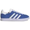 adidas Кроссовки унисекс Gazelle сине-белые облачно-белые золотисто-металлические GX2207