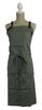 Длинный 92 см [Friends Hill] Фартук, Хаки,