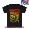 The Exploited Punks Not Dead Черная футболка Размер от S до 5XL Унисекс футболка