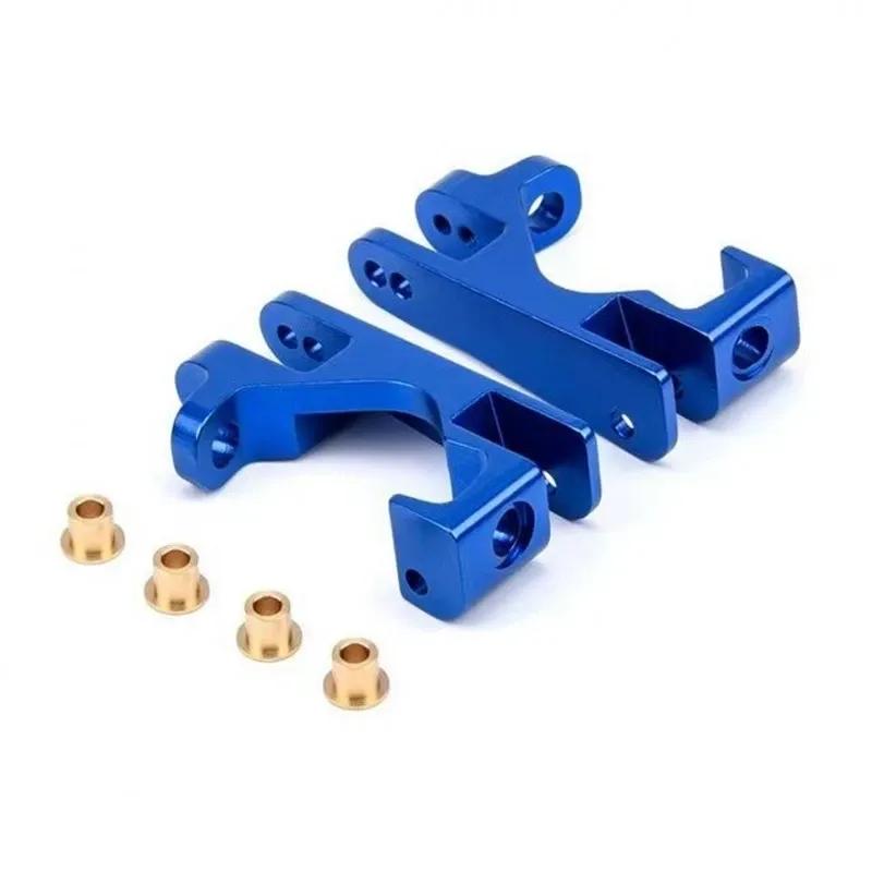 Aluminium Steering Block Caster Block C-Hub Stub Axle Carrier with Ball Bearing for Traxxas Slash 4X4 1/10 RC Car Parts