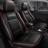 Hyundai Mistra 5-Seat Full Coverage Universal Leather Car Seat Covers, All-Season & Wear-Resistant
