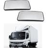 Compatible for Mitsubishi Canter Fuso FE FB FG 2005-2021 Left Right Car Rearview Mirror Glass Cover Side Mirror Door Wing Lens Assembly(Right