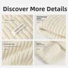High Quality Solid Color Knitted Beanies Anti-cold Outdoor Winter Autumn Hats Keep Warm Ladies Casual Cap For Women/Men/Students