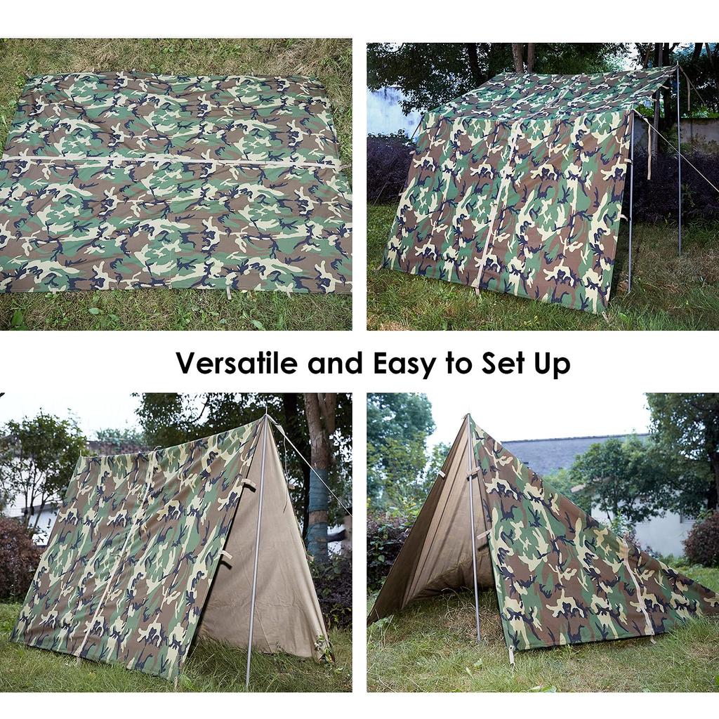 AKmax Военная Армейская Брезент для Кемпинга Водонепроницаемый Тент от Дождя для Гамака Тент для Палатки для Пешего Туризма и Кемпинга Лесной
