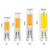 10X Светодиодная лампа G9 7 Вт COB 240 В Теплый белый 360 Луч Мини-лампа 6000 К Декоративная домашняя люстра Точечный светильник Энергосберегающая