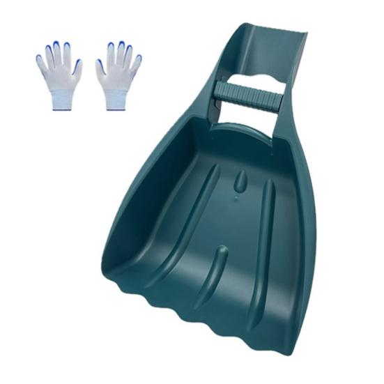 Совки для листьев Ручные грабли Легкие садовые ручные инструменты Садовый захват для сбора листьев Распределения мульчи Работы во дворе