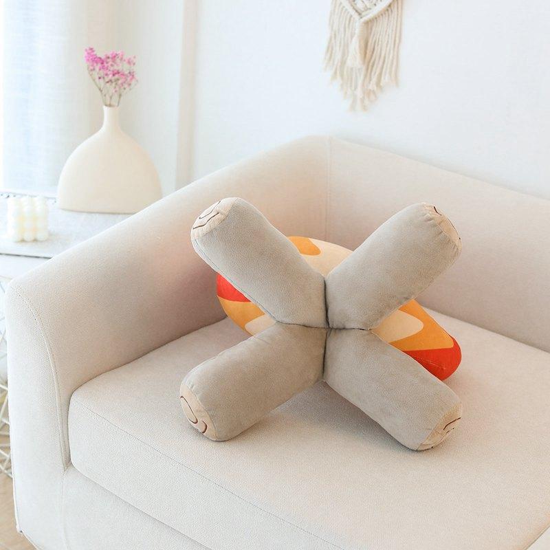 Creative 30/45cm Plush Pillow Bonfire Stuffed Toy Funny Home Decor Campfire Cushion Emulational Fire Soft Doll