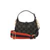 Gucci Jackie 1961 Золотой Замок Монограммный Холст и Кожа Мини Сумка на Плечо Женская Сумка на Плечо Черный 685127-UN3AG-1294