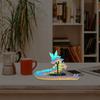 3D Printed Glow In Dragon Figurine Movable Joints Articulated The Dark Dragon Action Figure Toy Decoration Ornament