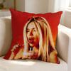 Latin Singer K-Karol G  Pillow Case Square Double-Sided Sofa Cushion Cover Bedroom Bedside Pillow