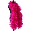 DIY 200Gram Pink Turkey Marabou Feather Boas Trim Scarf 2Meter Feathers Clothing Wedding Party Shawl Decoration Plumes Crafts Scarf