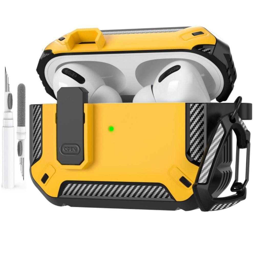 Для Airpods Pro 3 Чехол Чехол с защитной защелкой для Apple Airpod Pro 3 (2025) с Набором для чистки Защита от падений Чехол-накладка для Airpods Pro3