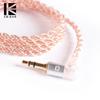 KBEAR Kui Bao 4-Core Oxygen-Free Copper Earphone Cable with Mic, L-Plug