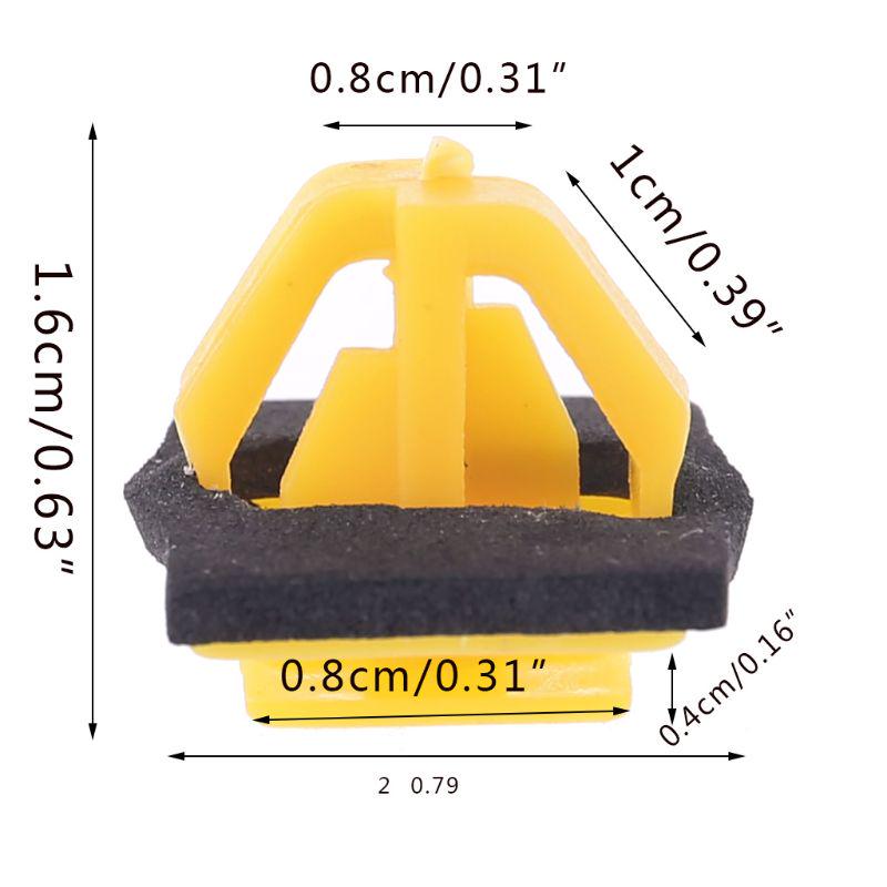 50 шт. зажим для дверной пластины для Hyundai Elantra Tucson Cerato Sportage Seahorse