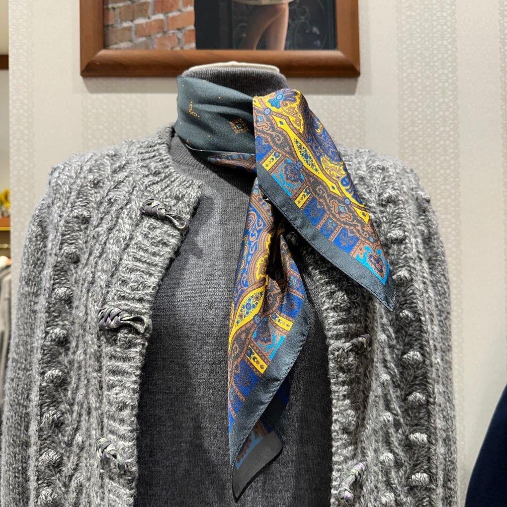 Vicolique Silk Scarf B234AM3040
