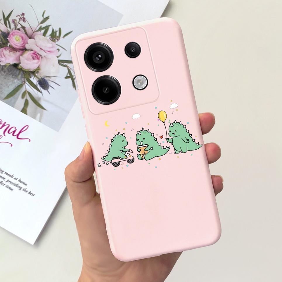 For Xiaomi Poco X6 Pro 5G Phone Case Xiaomi Poco M6 Pro 4G Back Cover Cartoon Cool Style Child's Coque Funda Soft Silicone TPU