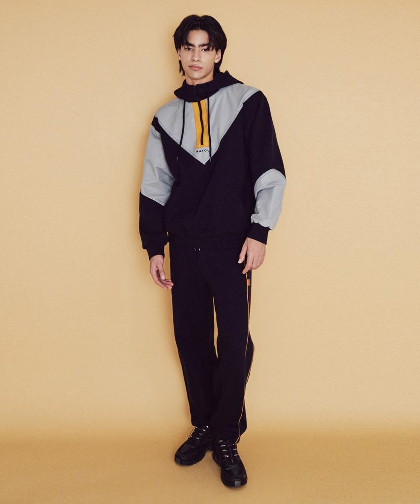Mayol Color Block Anorak Hoodie (Men'S)_Dark Navy