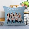 H2H H-Heart2Heart Kpop Style Pillow Anime Pillow Sofa Bed Head Pillow Cover Cushion Cover 45X45 Cm Fashion
