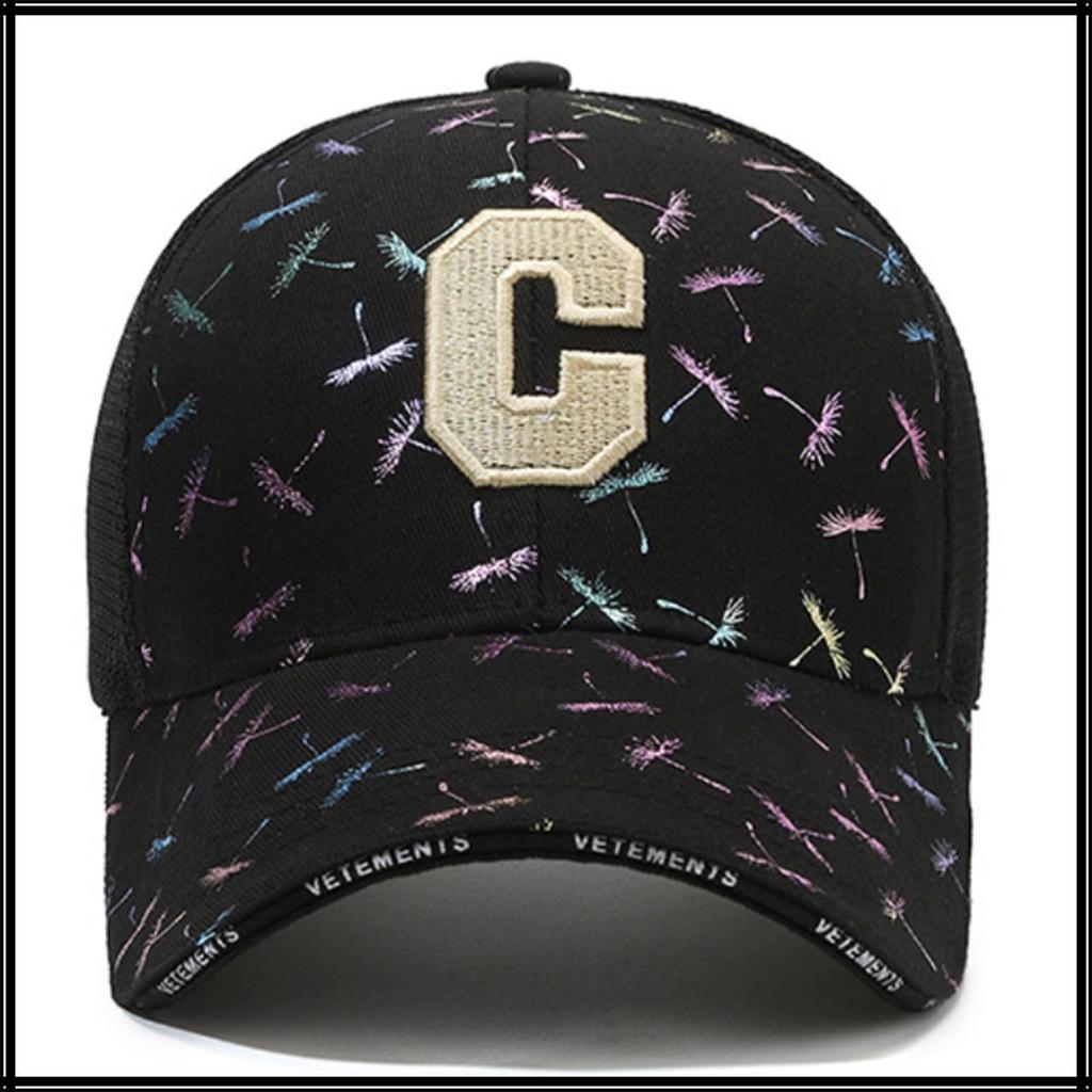 Вышитая шляпа Sun CZA229 [Белый Клык], Кепка, Сетка, Дышащая, Повседневная, Защита, Спорт, Мужская, Женская, (черный)