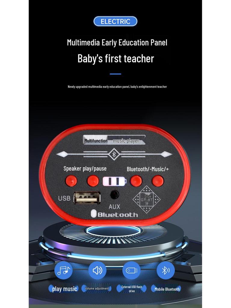 Детский электрический трехколесный велосипед: Мотоцикл на радиоуправлении