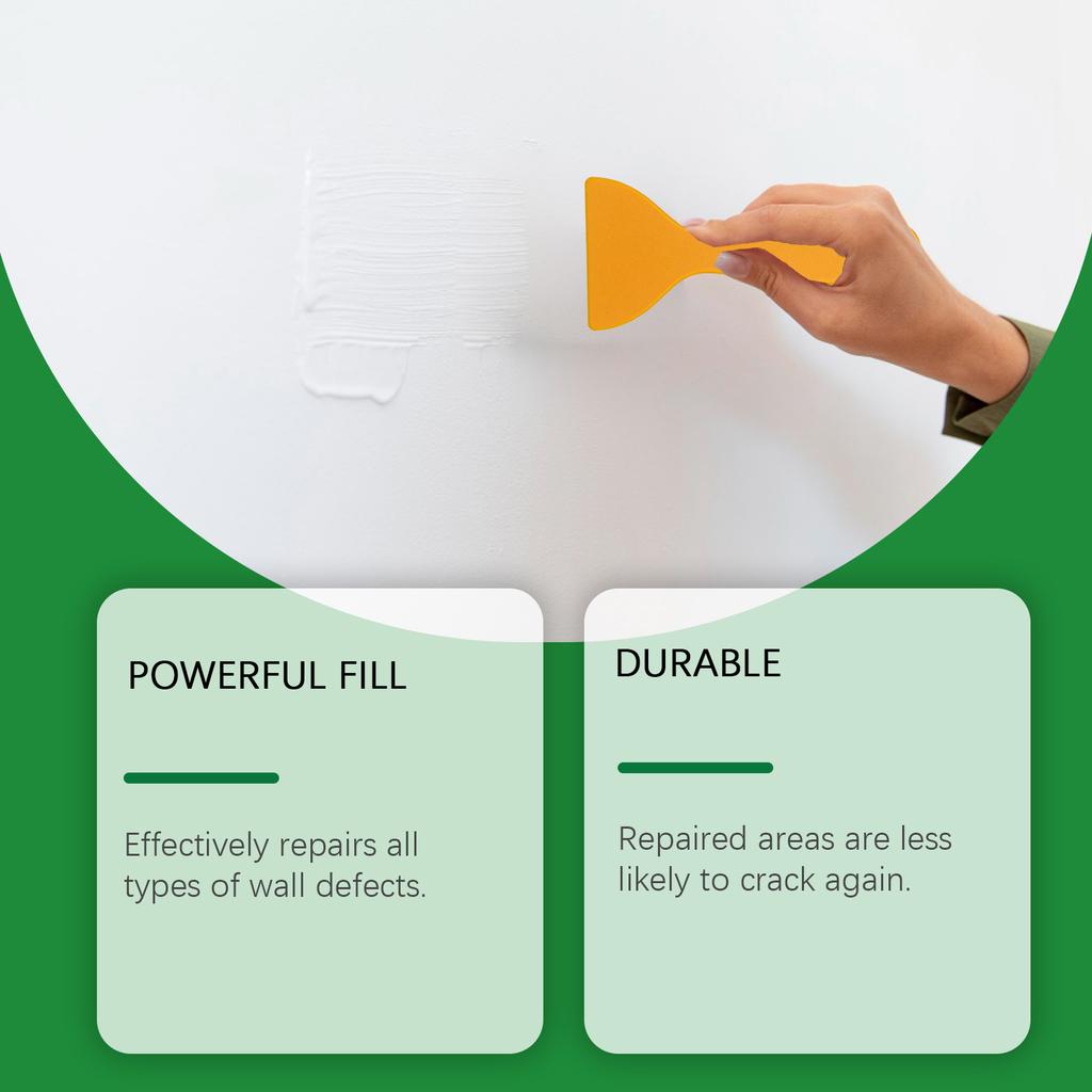 Настенная паста, паста для заполнения трещин, настенная паста, набор для ухода за стенами, набор для реставрации стен своими руками со шпателем, 100 г