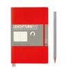 Leuchtturm Блокнот B6 Точка Мягкая обложка Красный 358297 (Подлинный импортный продукт)