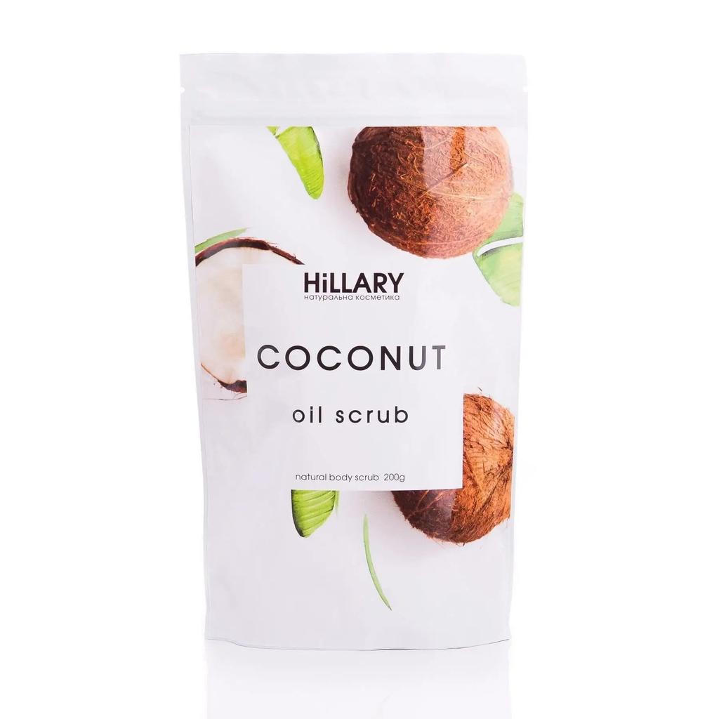 Body Scrub Coconut Coconut Oil Scrub Hillary 200 Gr