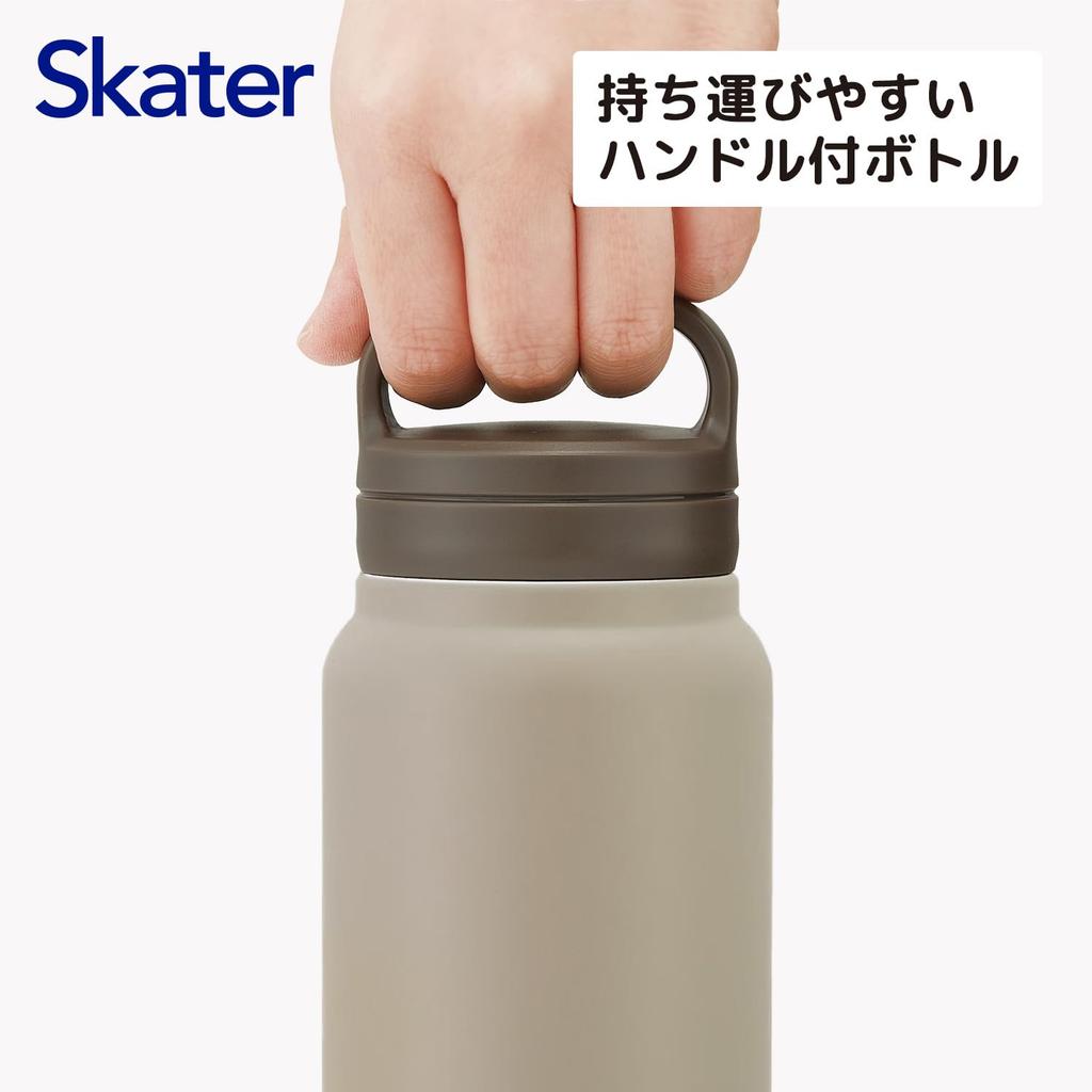 Skater Stainless Steel Mug Bottle 500ml with Screw Handle Tom and Jerry Hanging Thermal/Cold STSC5-A