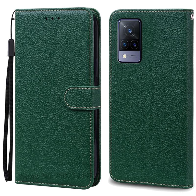 Для чехла Vivo V21 Vivo V21 5G Кошелек Флип Кожаный Чехол Для Vivo V2050 V2066 V2108 Vivo V 21 Задняя Крышка Для Корпуса Vivo V21 5G