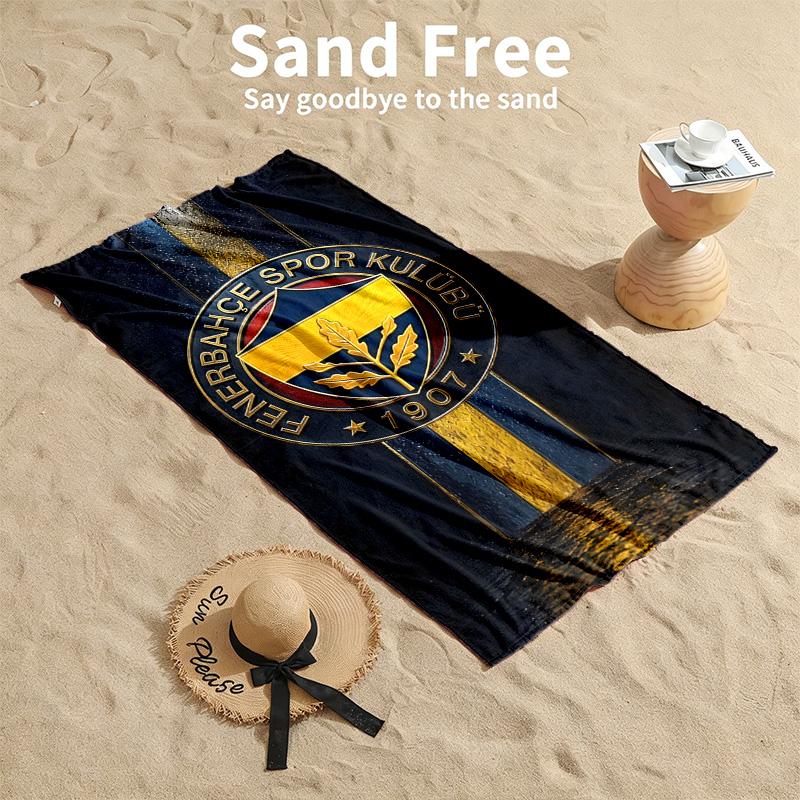 Fenerbahce Beach towels also serve as bath towels summer essential a musthave for the outdoors the beach and the pool