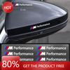 BAAM1 2025 Hot 2pcs Car Interior Sticker Central control Decals Emblem Badge Car Styling For BMW M6 M5 M3 X1 X3 X5 E38 E39 E46 E53 E60