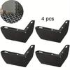 4Pcs Modern Metal Furniture Sofa Cabinet Legs Mounting DIY Replacement Legs Set Furniture Cabinet Foot Legs Sofa Bed Table Feet