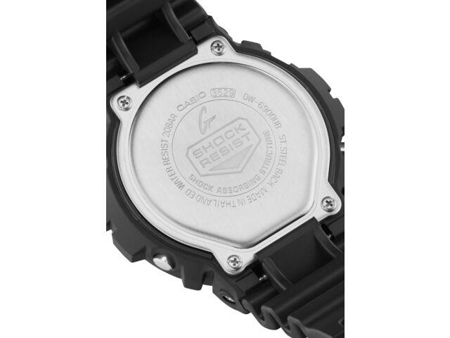 Casio G-SHOCK DW-6900UB-9JF ILLUMINATOR цифровые часы черный/оранжевый 50 мм НОВЫЙ