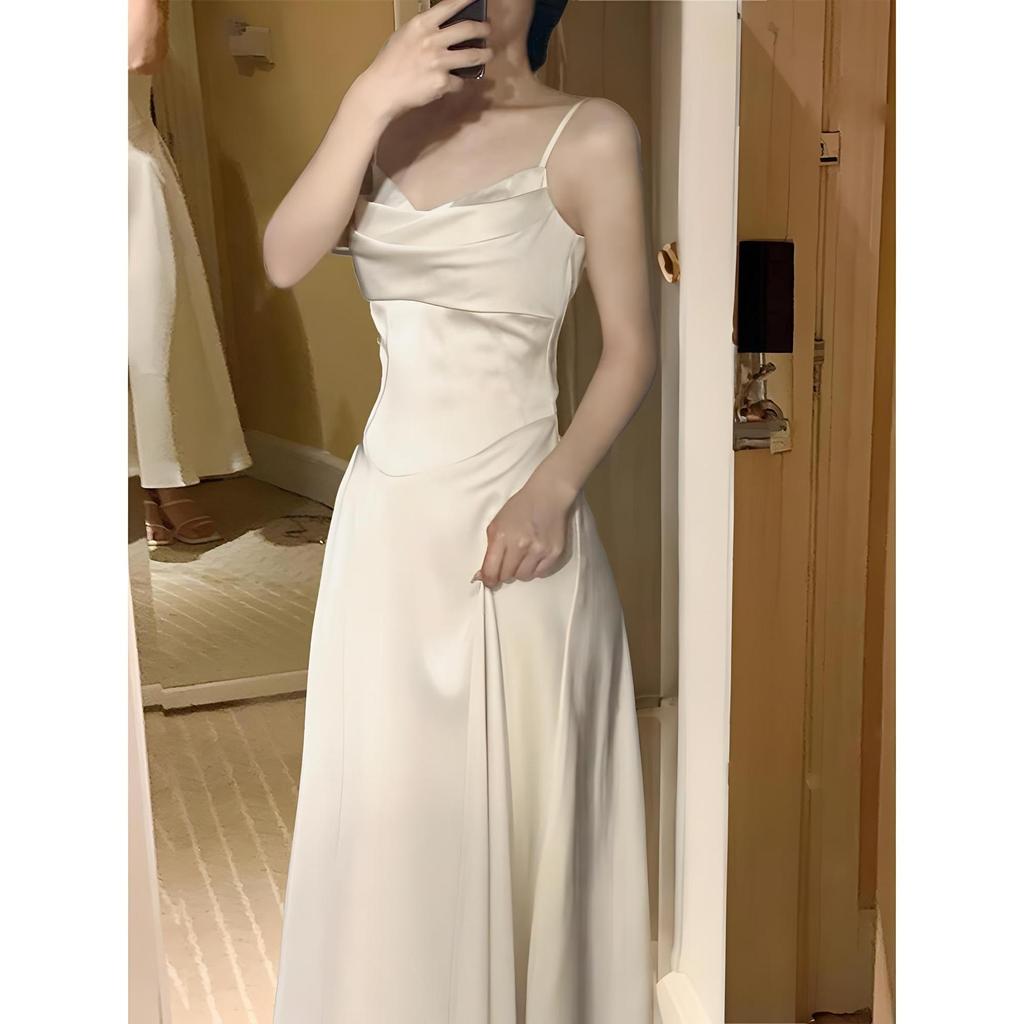 Платье банкетное легкое платье красивая талия тонкая юбка-зонт женское летнее темперамент