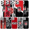 B-Besiktas B-BJK Мягкий Чехол для iPhone 16 17 Air 15 14 Pro Max 16E Чехол для Телефона 13 Mini 12 11 7 SE 8 Чехлы с Рисунком Fit 16 17