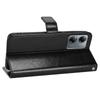 Crazy Horse Wallet Flip Case for Motorola Moto G14, Black
